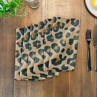 Leopard Cotton Twill Napkin