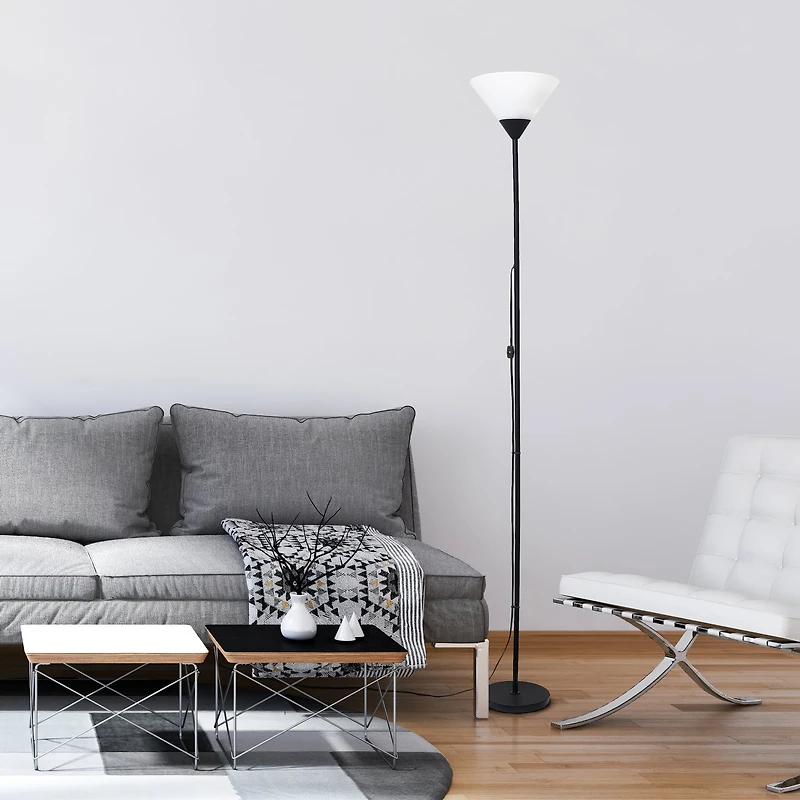 Simple Designs 70" Torchiere Floor Lamp