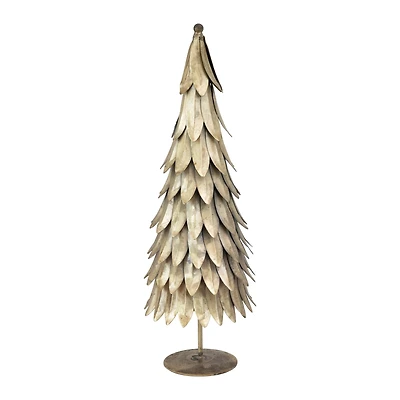 Hello Honey® 18" Antique Brass Metal Christmas Tree Décor