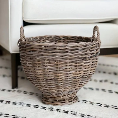Hello Honey® Medium Natural Woven Rattan Storage Basket