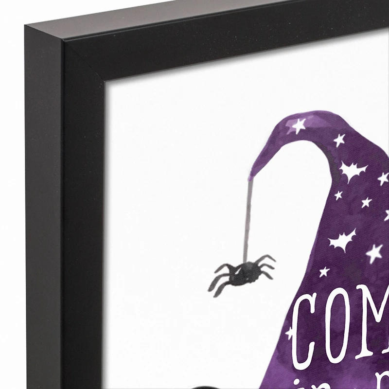 Come in my Pretties 11" x 14" Black Framed Canvas