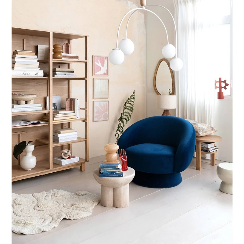 Hello Honey® 43" x 36" Natural Textured Harmony Tufted Rug