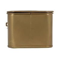 Hello Honey® Decorative Metal Boxes with Gold Finish Set