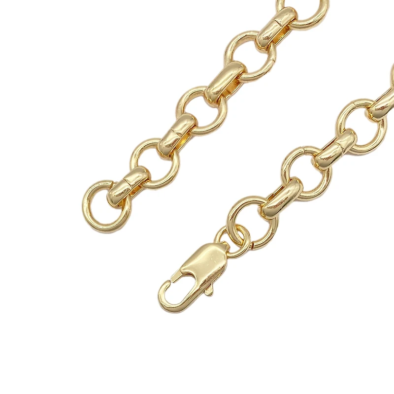 Gold Long & Short Charm Bracelet by Bead Landing™
