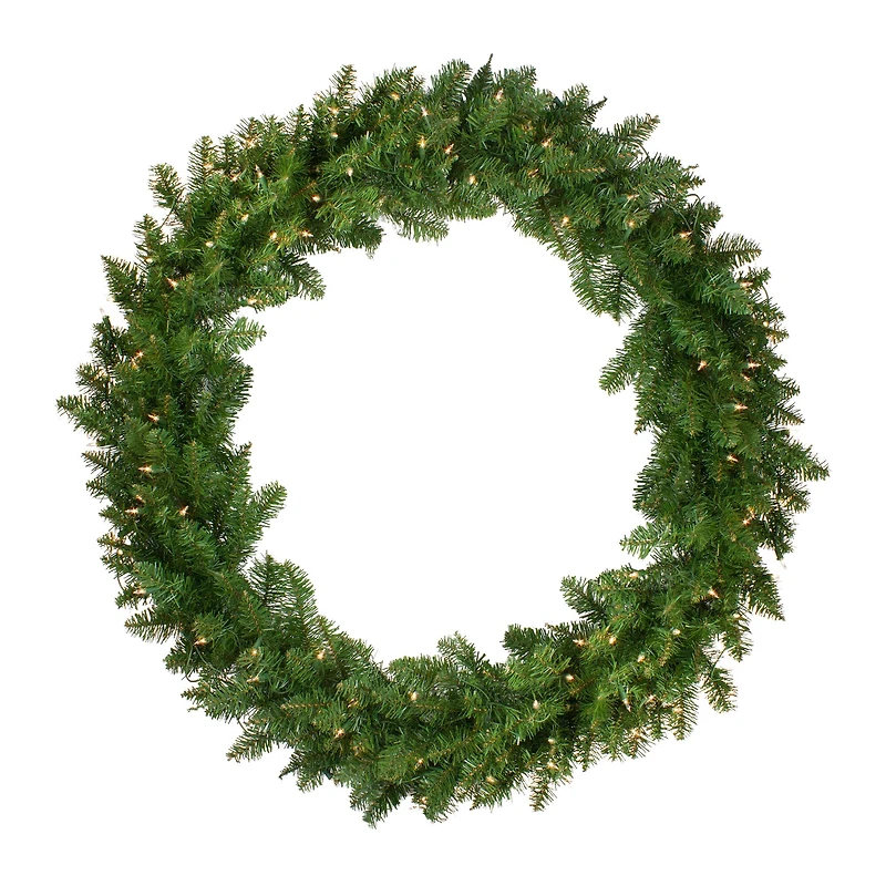 4ft. Pre-Lit Eastern Pine Artificial Christmas Wreath