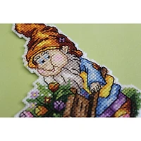 MP Studia Garden Helper Plastic Canvas Plastic Canvas Counted Cross Stitch Kit