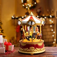 5.75" Animated & Musical Carousel