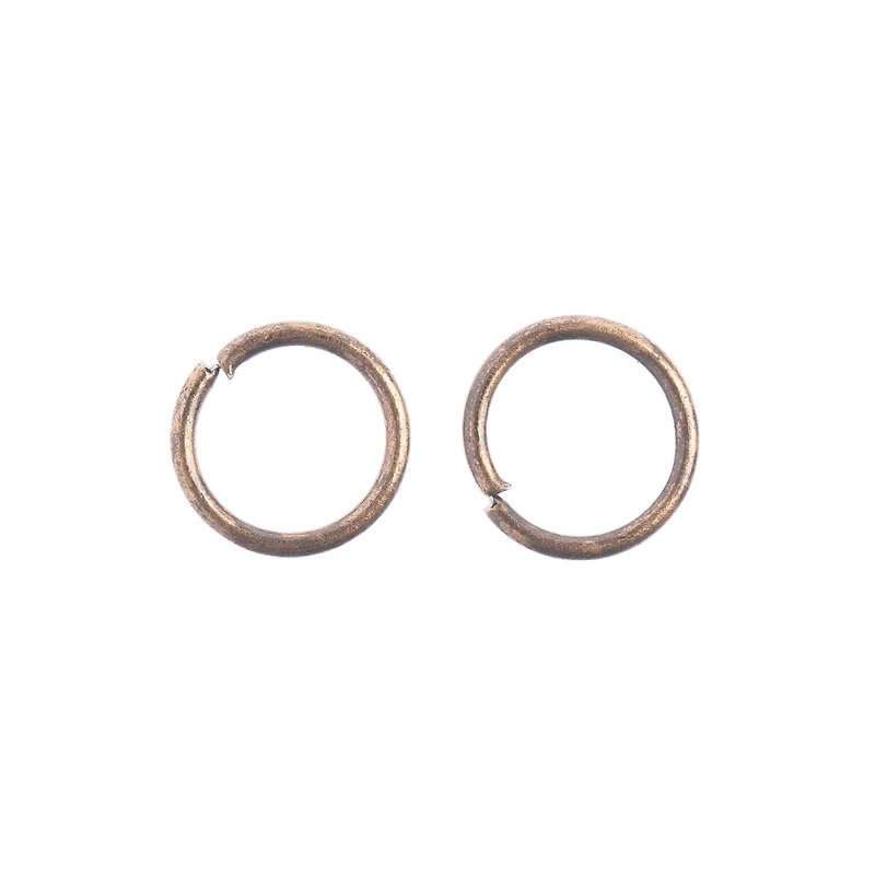 John Bead Must Have Findings 6mm Round Jump Ring
