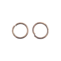 John Bead Must Have Findings 6mm Round Jump Ring