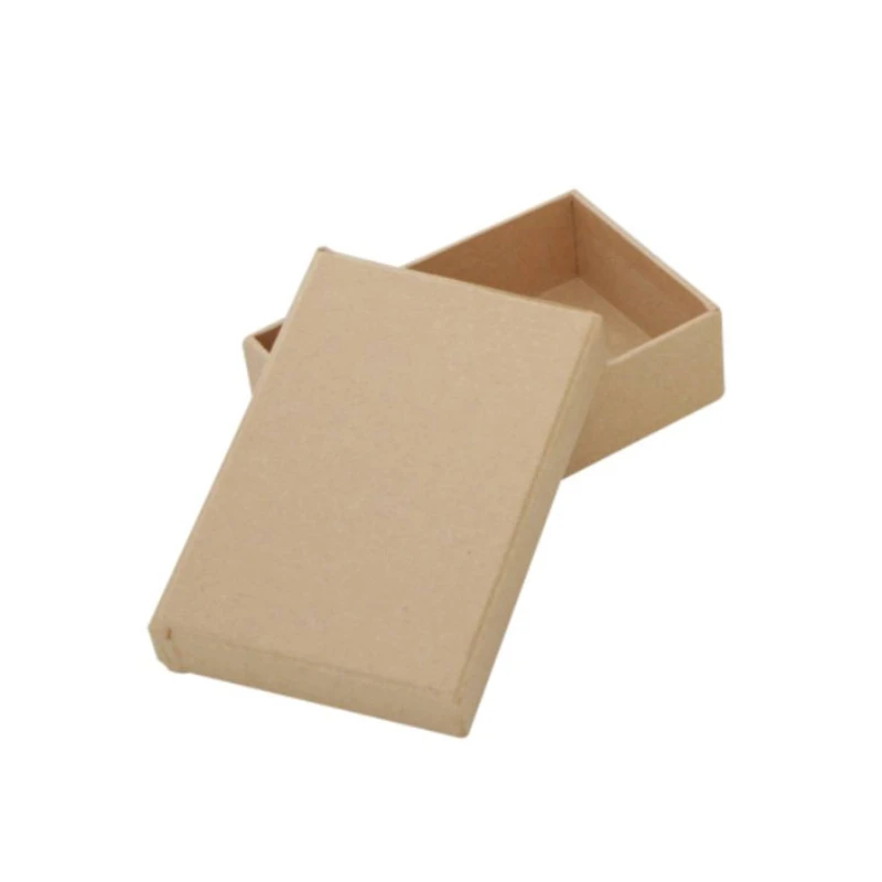 Papier Mache 10" Paper Mache Large Rectangle Box, 5ct.