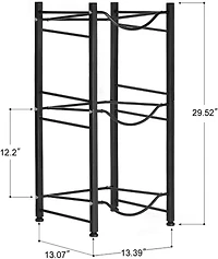 NEX™ 3-Tier 5-Gallon Water Bottle Storage Rack