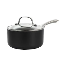 Oster Palladium 8-Piece Black Aluminum Cookware Set