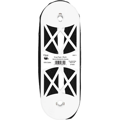 Dritz® Black Cotton 12 Snap Tape, 8yd.
