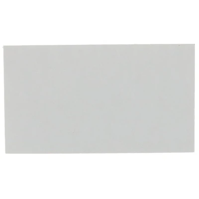 JAM Paper 2" x 3.5" White Blank Flat Note Cards