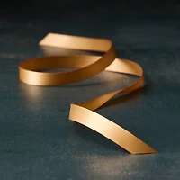 3/8" x 15yd. Natural Gold Ribbon by Celebrate It® Classic
