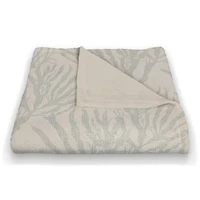 Coral Print Fleece Blanket