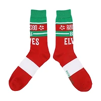 Elf™ Raised by Elves 2-Pair Adult Crew Socks