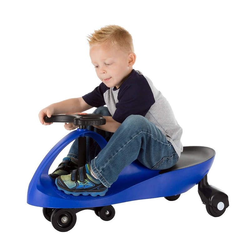 Toy Time Blue Ride-On Zig Zag Car