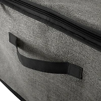 Simplify Black Blanket Storage Bag Set