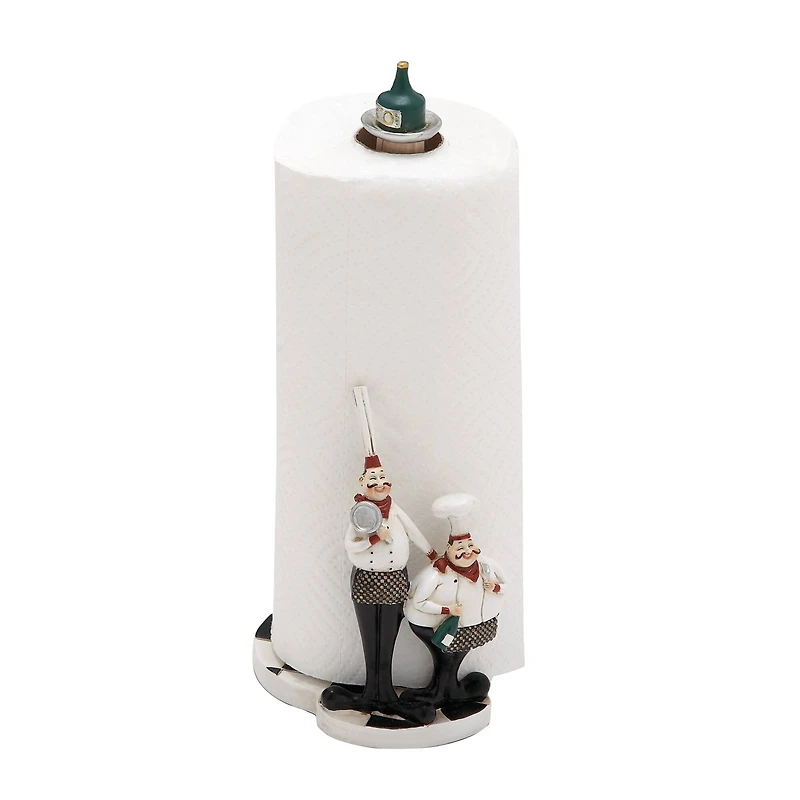 13" Chef Figurine Paper Towel Holder