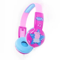 Peppa Pig Pink Kid-Safe Volume Limiting Headphones