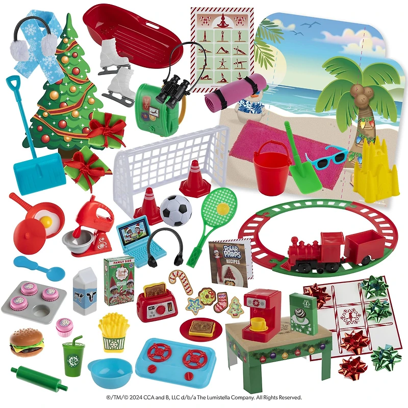The Elf on the Shelf® Polar Props™ 24-Day Ultimate Elf Ideas Kit