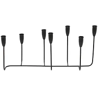 CosmoLiving by Cosmopolitan Black Metal Tapered Candelabra