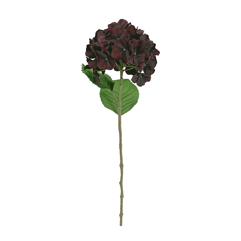 12 Pack: Black & Purple Hydrangea Stem by Ashland®