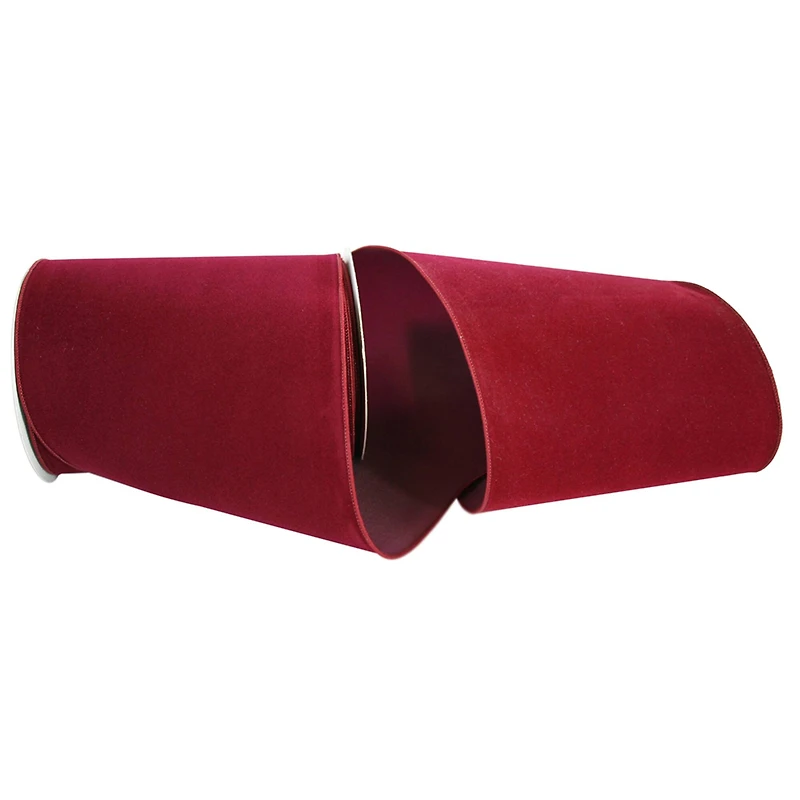 The Ribbon Roll 6" x 10yd. Velvet Wired Ribbon