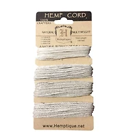 Hemptique Hemp Cord Set, Multi-Weight Natural Hemp