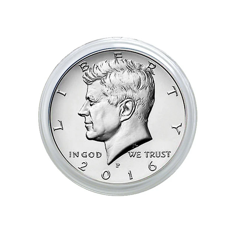 Santa Coin Collection in Christmas Stocking