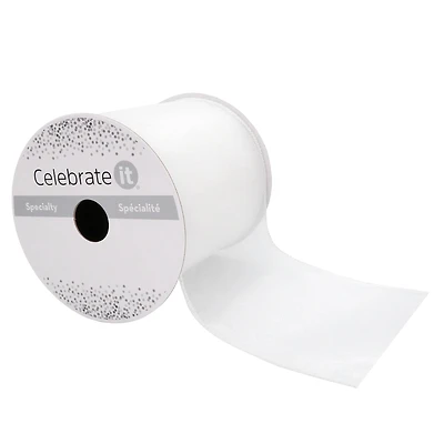 4" x 10yd. Sheer Wired Ribbon by Celebrate It® Specialty
