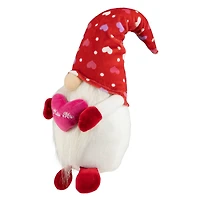 16" Red Hearts Kiss Me Valentine's Day Gnome