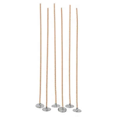 12 Packs: 6 ct. (72 total) Large Wicks with Clips by Make Market®