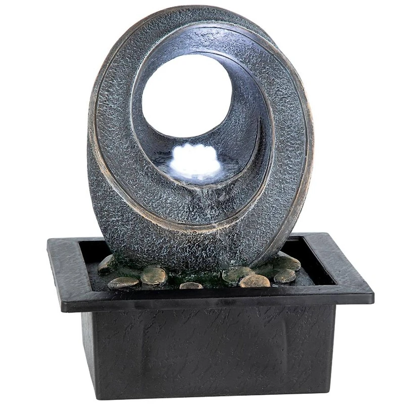 Design Toscano Infinite Nature Divine Universe Tabletop Fountain