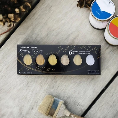 Kuretake Gansai Tambi™ Starry Metallic Watercolor Set
