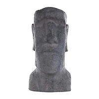 Distressed Island Head Planter