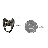 Design Toscano 14" Flush the Gargoyle Gothic Toilet Paper Holder