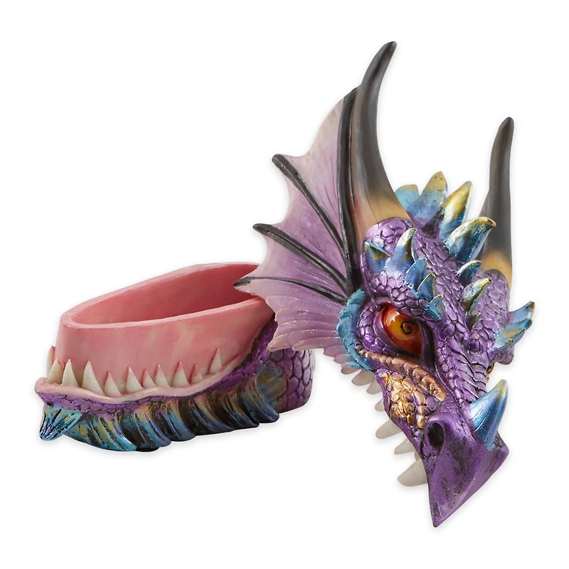 7.5" Dragon Head Treasure Box