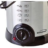 Brentwood 1L Stainless Steel Electric Deep Fryer