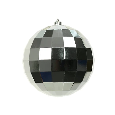 9.75" Silver Disco Shatterproof Ball Ornament by Ashland®