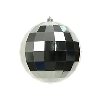 9.75" Silver Disco Shatterproof Ball Ornament by Ashland®