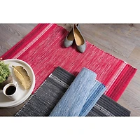 DII® Variegated Blue Recycled Yarn Rug, 2ft. x 3ft.