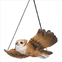 Design Toscano 15.5" The Garden Owl Hanging Sculpture