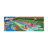 Banzai® 16ft. Triple Racer Water Slide™ with 3 Bodyboards