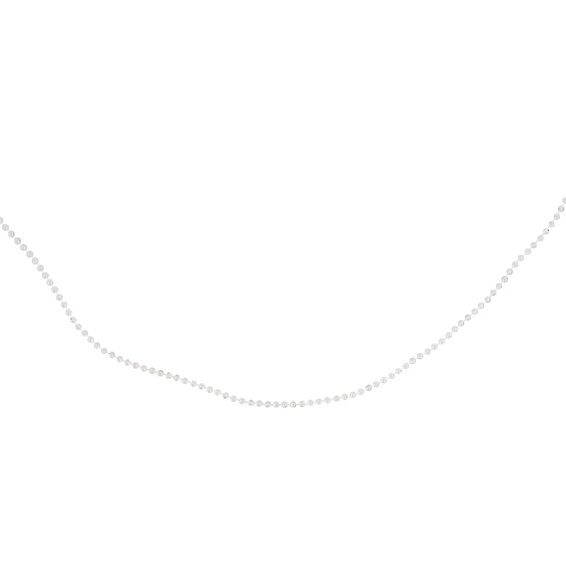 100ft. Shiny Clear Iridescent Beaded Garland