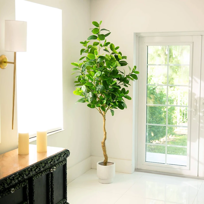 7ft. Artificial Audrey Ficus Tree