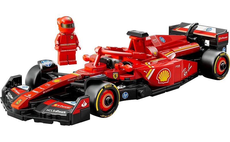 LEGO® Speed Champions Ferrari SF-24 F1® Race Car Driver Set 77242
