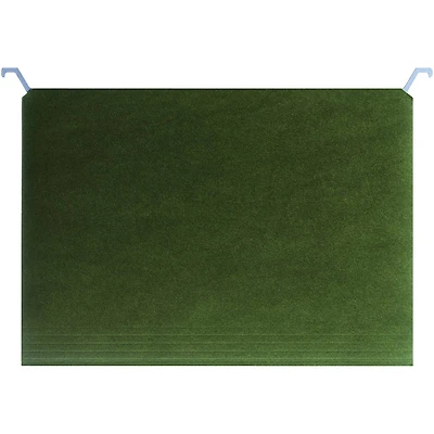 Find It Trading Tab View Green Letter Hanging File Folder, 20ct.