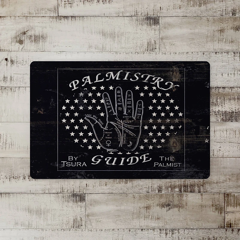 Palm Reading Guide 1 27" x 18" Floor Mat